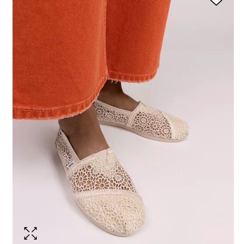 Toms NATURAL MOROCCAN CROCHET in size 7 - Picture 5 of 6